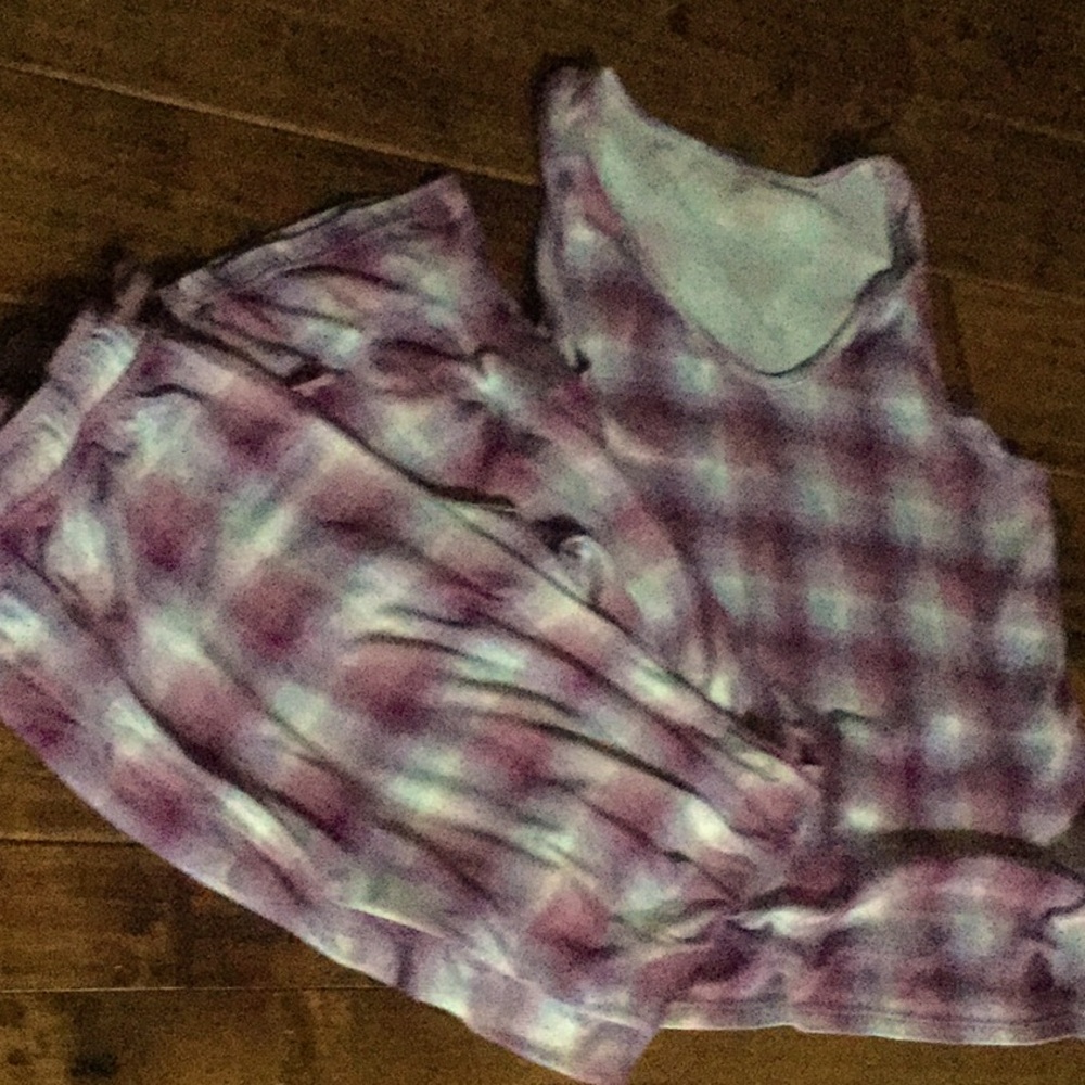 Eddie Bauer pj lounge set spa lodge cabin travel leisure vacay pool party